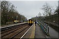 Train arriving at Shildon