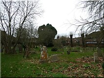SU2771 : Holy Cross, Ramsbury: churchyard (s) by Basher Eyre
