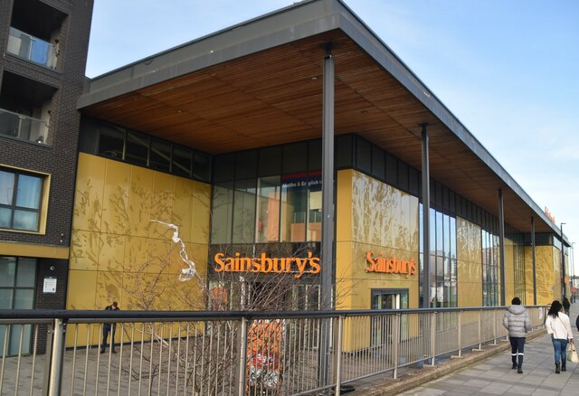 Sainsbury's, Abbey Wood © N Chadwick cc-by-sa/2.0 :: Geograph Britain ...