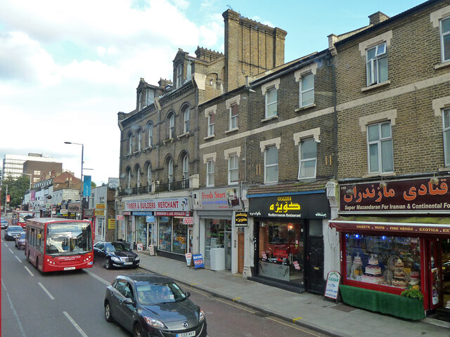 Shops on Uxbridge Road © Robin Webster :: Geograph Britain and Ireland