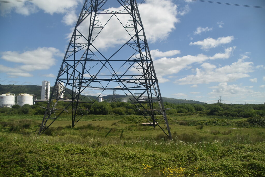 Pylon by South Wales Line © N Chadwick cc-by-sa/2.0 :: Geograph Britain ...