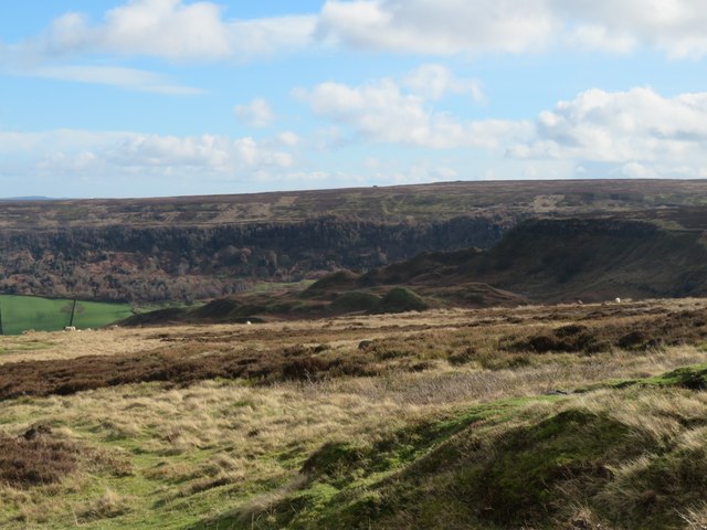 Across the moor towards disturbed ground © Gordon Hatton :: Geograph ...