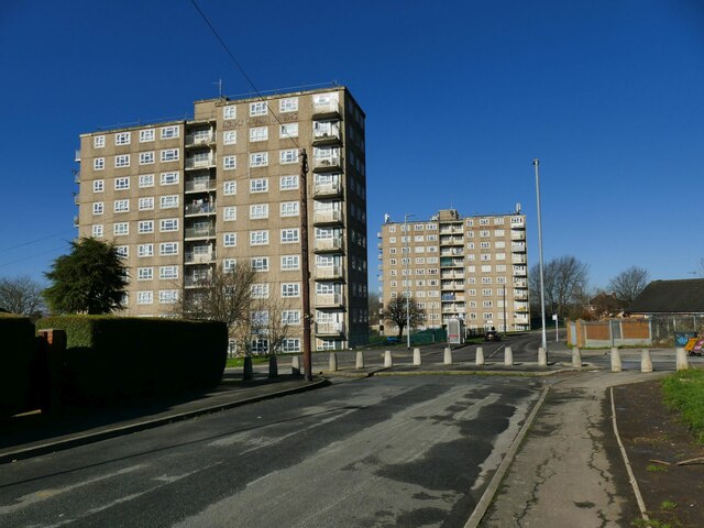 Brooklands Towers and Bailey Towers © Stephen Craven :: Geograph ...