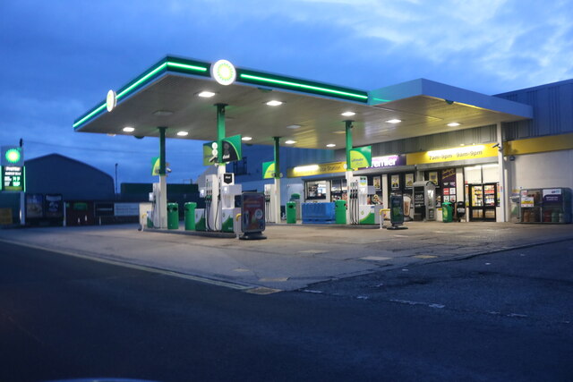 BP petrol station on Southgates Road,... © David Howard cc-by-sa/2.0 ...