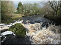 SD8163 : Queen's Rock, River Ribble, Settle by Christine Johnstone