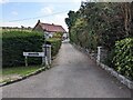 The driveway to Porthpradnack