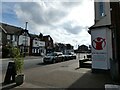 View from outside a coffee shop in West Bridgford