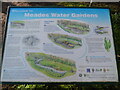 SP9601 : Information Board at Meades Water Gardens, Chesham by David Hillas