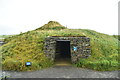 HY2318 : Skara Brae - model hut by N Chadwick
