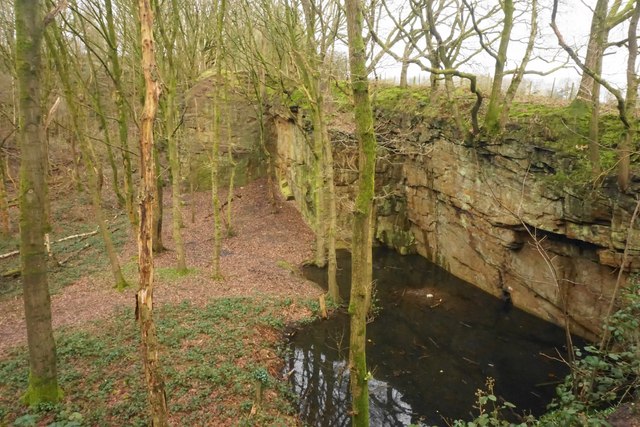 Parbold Hill Quarry © Bill Boaden :: Geograph Britain and Ireland