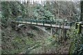 Footbridge across Alum Chine