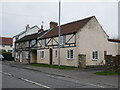 Mock-timbered cottages, Mansfield Road, Skegby