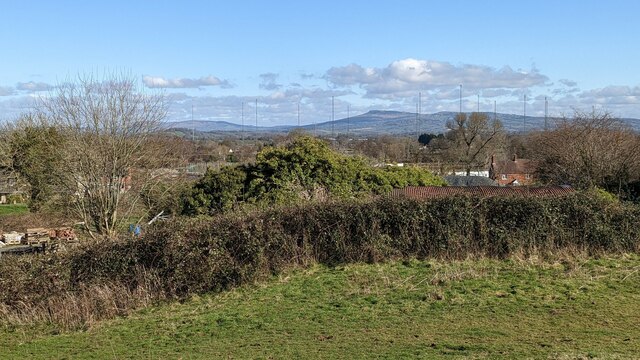 The Clee Hills and Woofferton... © Fabian Musto cc-by-sa/2.0 ...