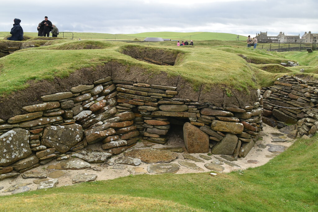 Skara Brae Neolithic village © N Chadwick :: Geograph Britain and Ireland