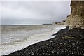 TV5596 : Steeply banked beach by the Seven Sisters, East Sussex by Andrew Diack