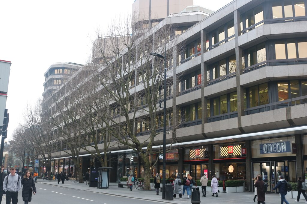 New block on Tottenham Court Road © David Howard cc-by-sa/2.0 ...