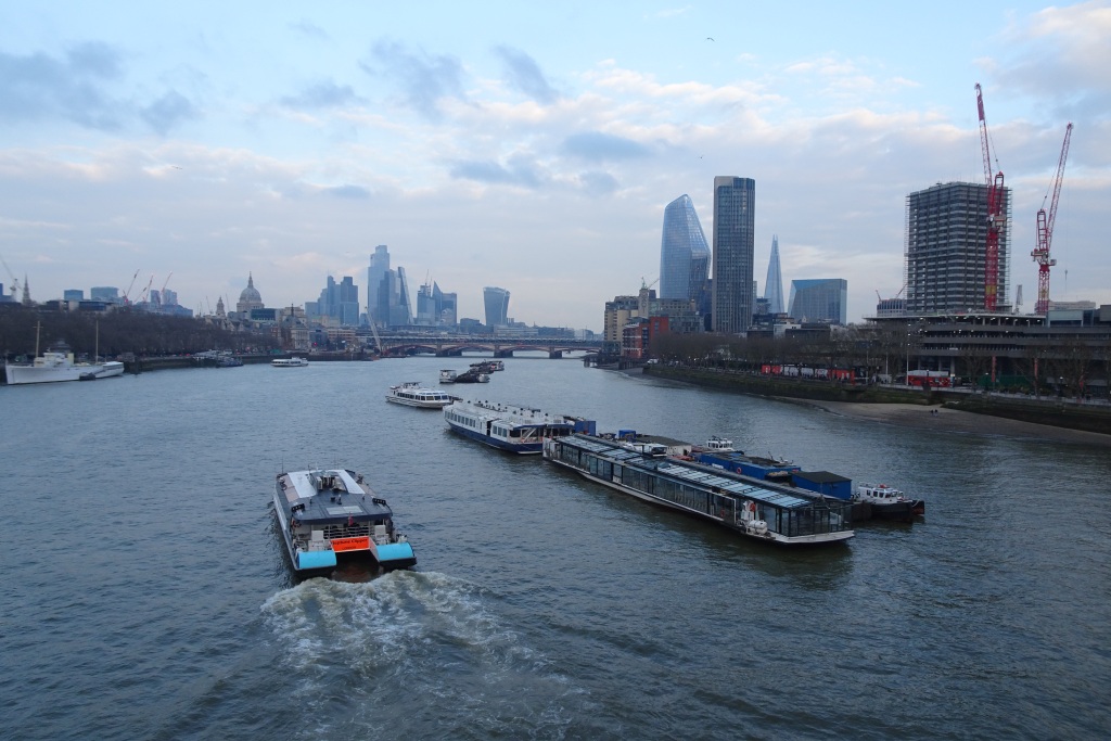 Boats Near Waterloo Bridge Ds Pugh Geograph Britain And Ireland