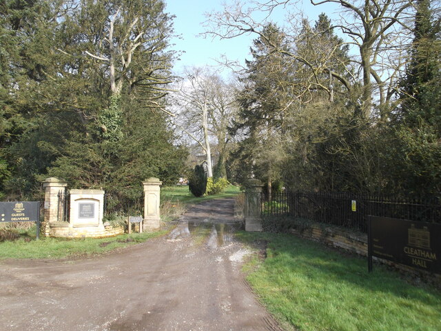 Entrance to Cleatham Hall © David Brown :: Geograph Britain and Ireland