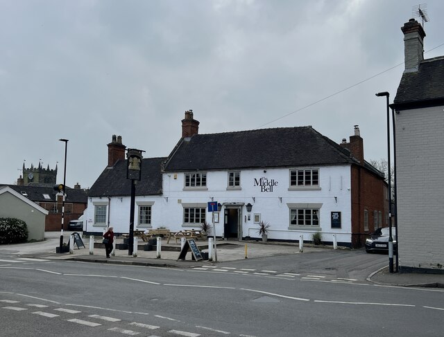 The Middle Bell, Barton-under-Needwood © Jonathan Hutchins cc-by-sa/2.0 ...