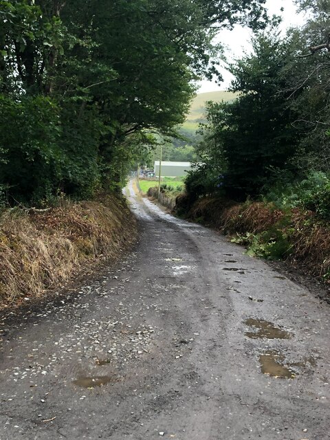 Farm track to Gors yr Hafod