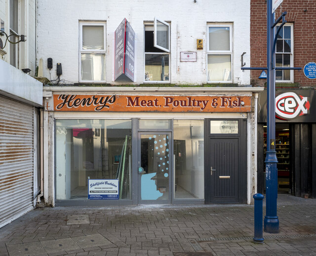 Old shop sign, Coleraine © Rossographer :: Geograph Britain and Ireland