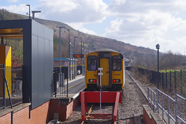 Ebbw Vale Town Station © Stephen McKay :: Geograph Britain and Ireland