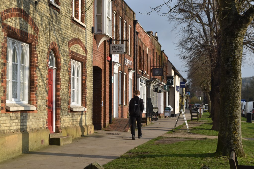 Beside High Street, Baldock © David Martin :: Geograph Britain and Ireland