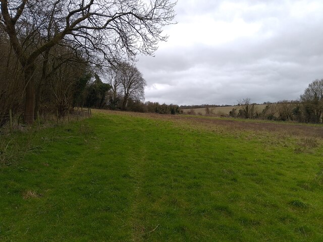 Footpath past Great Ridge Copse © Oscar Taylor cc-by-sa/2.0 :: Geograph ...