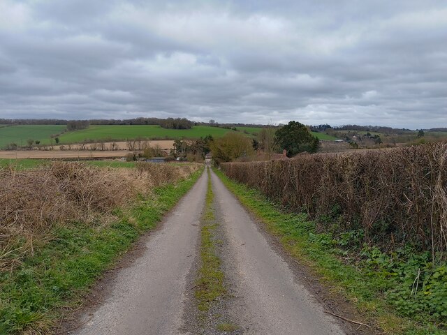 Bridleway towards Hampstead Norreys © Oscar Taylor :: Geograph Britain ...