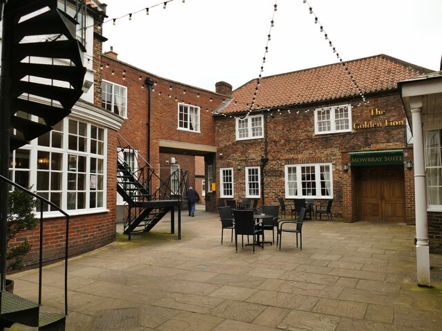 Courtyard of the Golden Lion,... © Stephen Craven :: Geograph Britain ...