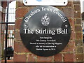 SP9501 : Black Plaque at the Clock Tower, Chesham by David Hillas