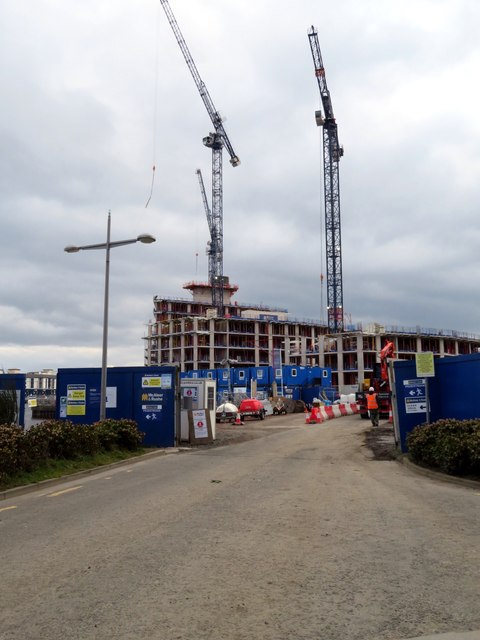 Building site at Leith Harbour/Ocean... © M J Richardson :: Geograph ...