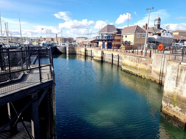 Hartlepool Sea Lock © Oliver Dixon :: Geograph Britain and Ireland