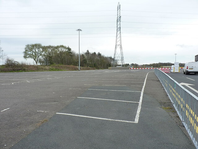 The northern portion of NEC E5 car park © Richard Law cc-by-sa/2.0 ...