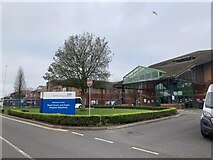 SX9391 : The main entrance of the Royal Devon and Exeter Hospital by David Smith