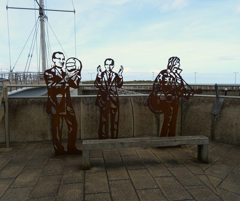 The Three Icons of Rhyl © JThomas :: Geograph Britain and Ireland