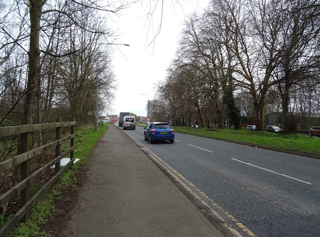 Holywell Road (A548), Flint © JThomas :: Geograph Britain and Ireland