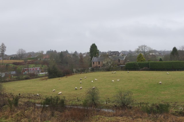 Field behind Letham © Mary Rodgers :: Geograph Britain and Ireland