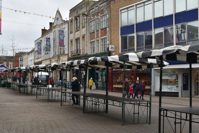 Empty stalls in Loughborough Market... © David Martin :: Geograph ...