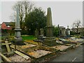 Monuments in the cemetery, Gikdersome