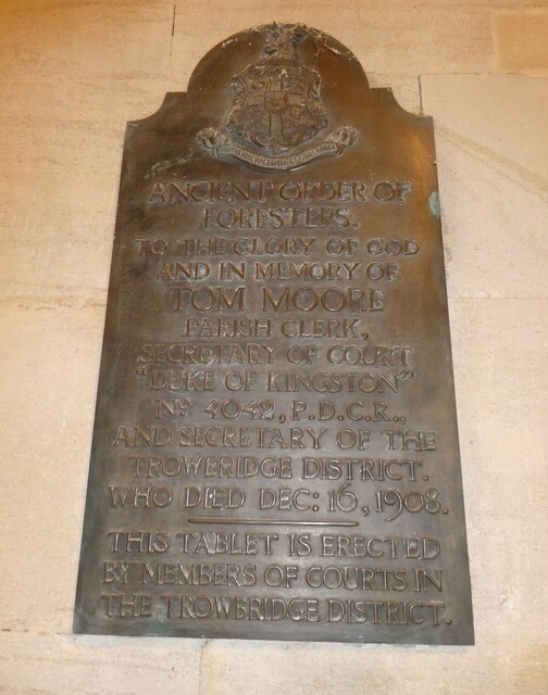 Holy Trinity, Bradford on Avon: memorial... © Basher Eyre :: Geograph ...