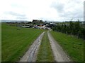 Approaching the rear of the Bettws Hall operation at Bettws Cedewain