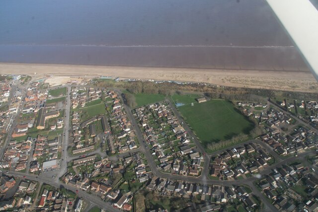 Sutton on Sea: aerial 2024 (1) © Chris cc-by-sa/2.0 :: Geograph Britain ...