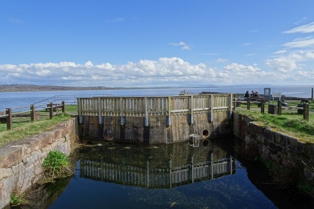 End of the Ulverston Canal © DS Pugh :: Geograph Britain and Ireland