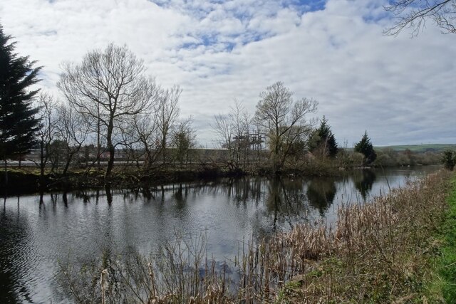 Ulverston Canal and GSK site © DS Pugh :: Geograph Britain and Ireland