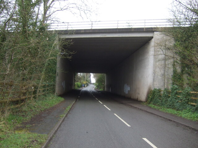 M53 motorway bridge over Mannings Lane © JThomas :: Geograph Britain ...