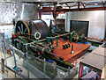 NS7265 : Summerlee Museum of Scottish Industrial Life - winding engine by Chris Allen