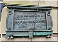 Plaque in Queens Square