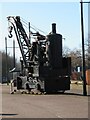 NS7265 : Summerlee Museum of Scottish Industrial Life - steam crane by Chris Allen