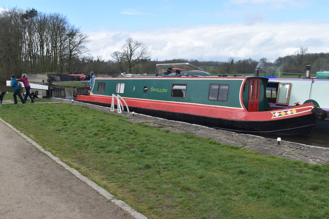 Descending The Lock By Eshton Road, © David Martin :: Geograph 